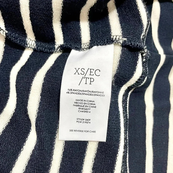 Cabi Dockside Striped Hooded Dress - Picture 4 of 5